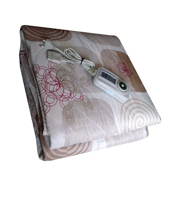 Đệm điện cotton Kyung Dong Nâu Trắng