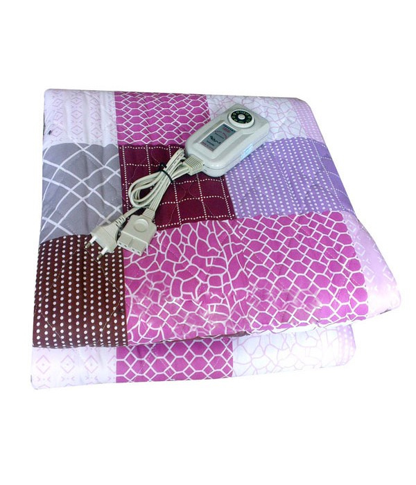 Đệm điện cotton Kyung Dong Tím Caro