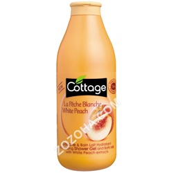 Sữa tắm Cottage hương đào trắng