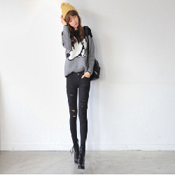 Quần Jeans Cá Tính