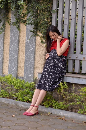V2014 - VÁY THÔ KHÔNG TAY 