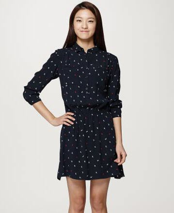 Váy kiểu dáng sơ mi dài