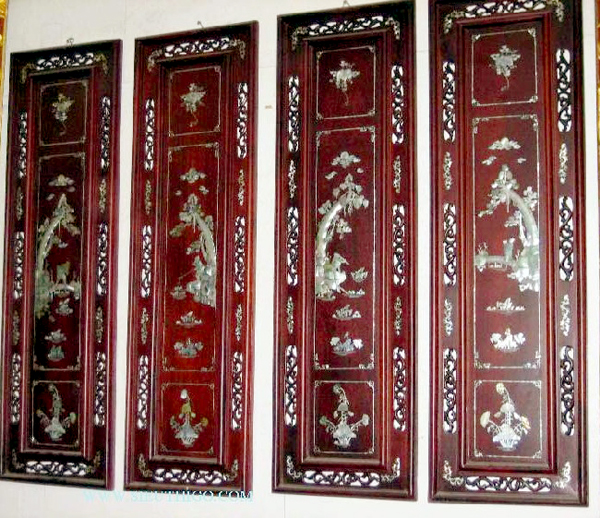 Bình phong khảm trai