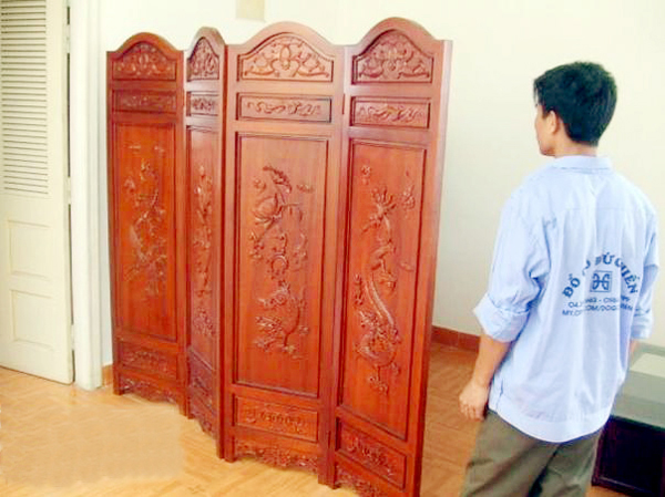 Bình phong gỗ Đồng Kỵ