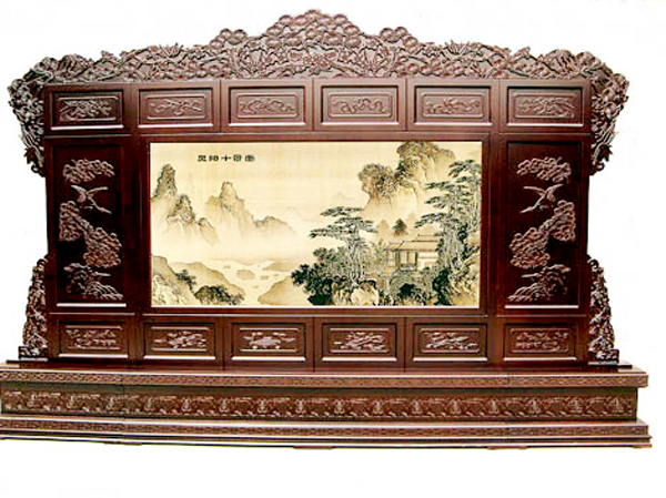 Bình phong gỗ Đồng Kỵ