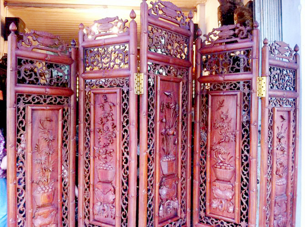 Bình phong gỗ Đồng Kỵ