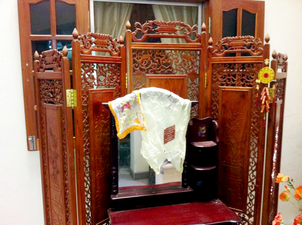Bình phong gỗ Đồng Kỵ