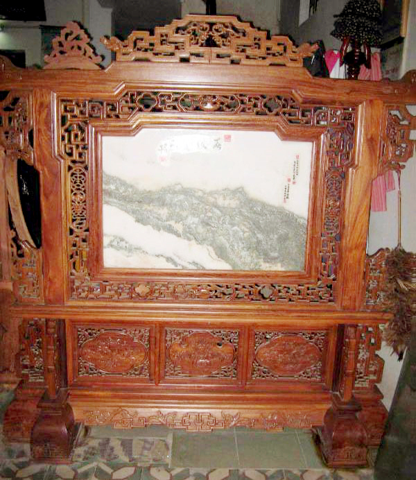 Bình phong gỗ Đồng Kỵ