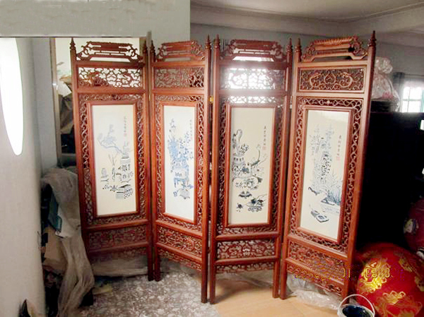 Bình phong gỗ Đồng Kỵ