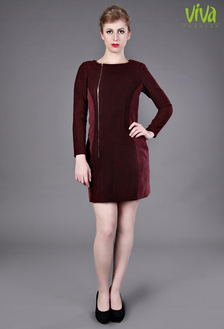 Váy dạ khóa phá cách - ViNa VWO-31F-DRS0144
