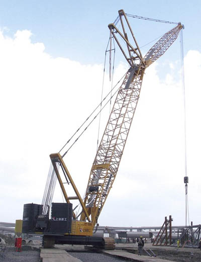 Máy cẩu bánh xích Liebherr