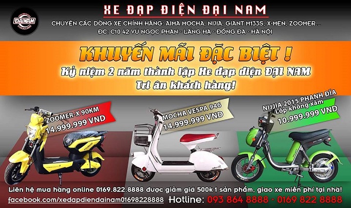 Xe Đạp Điện Đại Nam